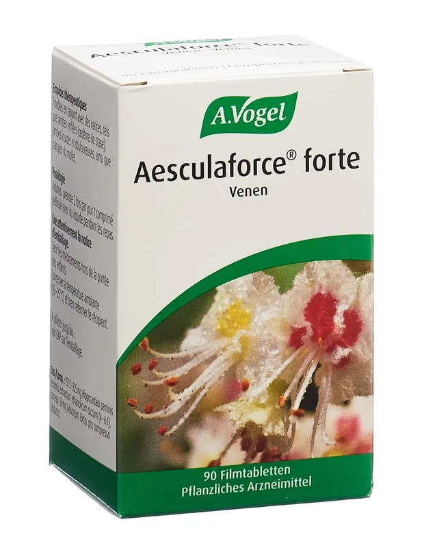 Vogel Aesculaforce forte Venen Filmtabl (90 Tabletten) Garantierte Lieferung