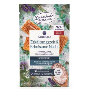 Dresdner Badesalz Erkältungszeit & Erholsame Nacht (60g) Top-Angebot