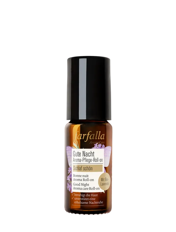 Farfalla Aroma-Pflege Roll-on Gute Nacht (10 ml) Neue Kollektion