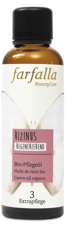 Farfalla Bio-Pflegeöl Rizinus (75 ml) Neue Ware