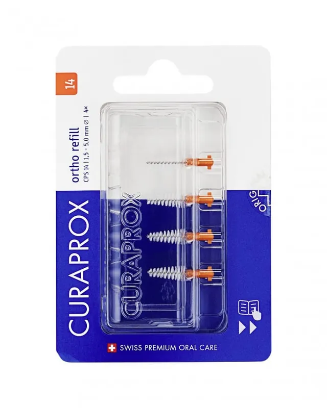 Highlight Curaprox Interdentalbürste Refill Ortho Gr. 14 (5 Stk.)