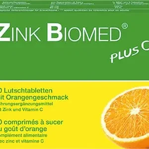 Zink Biomed plus C Lutschtabletten (50 Lutschtabl. Orange) Top-Angebot