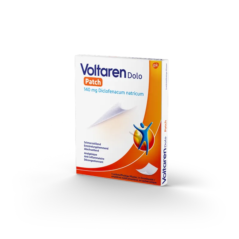 Geprüft Voltaren DOLO Patch Pfl 140 mg (5 Stück)