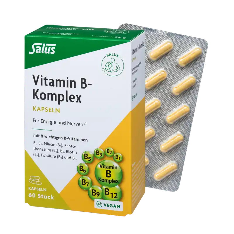 Abverkauf Salus Vitamin-B-Komplex (60 Kapseln)
