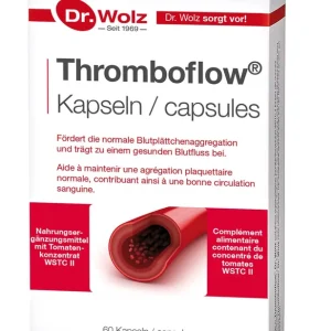 Zertifiziert Thromboflow Dr. Wolz (60 Kapseln)