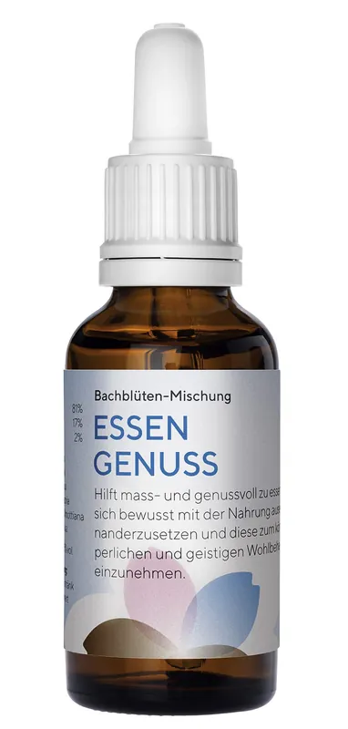 Expressversand Phytodor Bachblüten Mischung Essen / Genuss (30 ml)