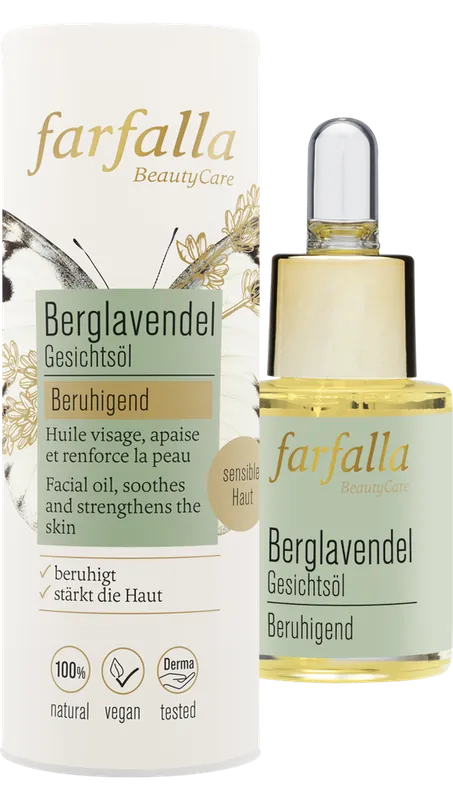 Farfalla Gesichtsöl Berglavendel (15 ml) Saisonangebot