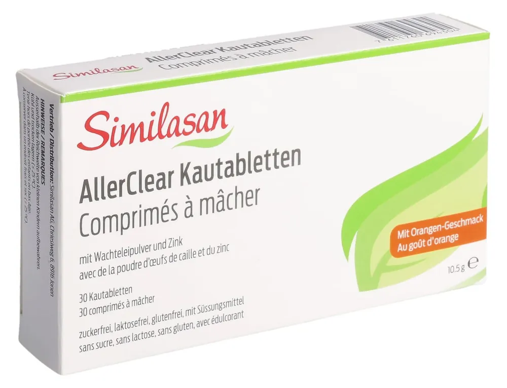 Online Kaufen Similasan AllerClear Kautabletten (30 Stück)
