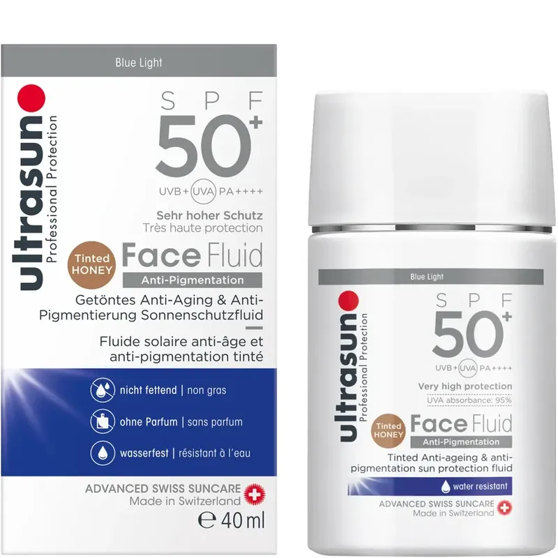 Ultrasun Face Fluid Anti-Pigmentation SPF50+ tinted (40 ml) Mega-Angebot