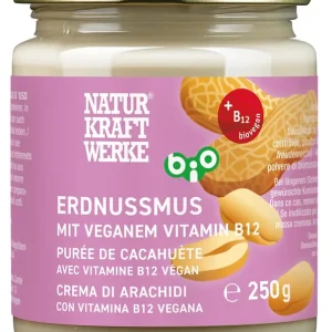 Naturkraftwerke Erdnussmus mit B12 (250 Gramm) Sichere Zahlung
