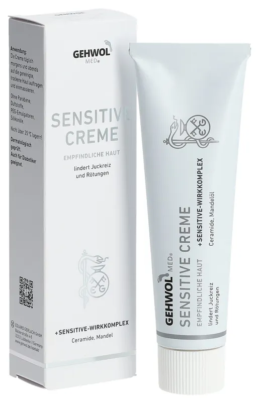 GEHWOL MED Sensitive Creme Tb (75 ml) Neu Im Sortiment