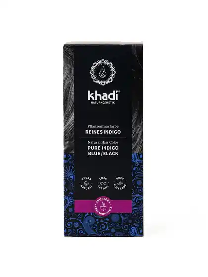 Top-Seller Khadi Pflanzenhaarfarbe Reines Indigo (100 Gramm)