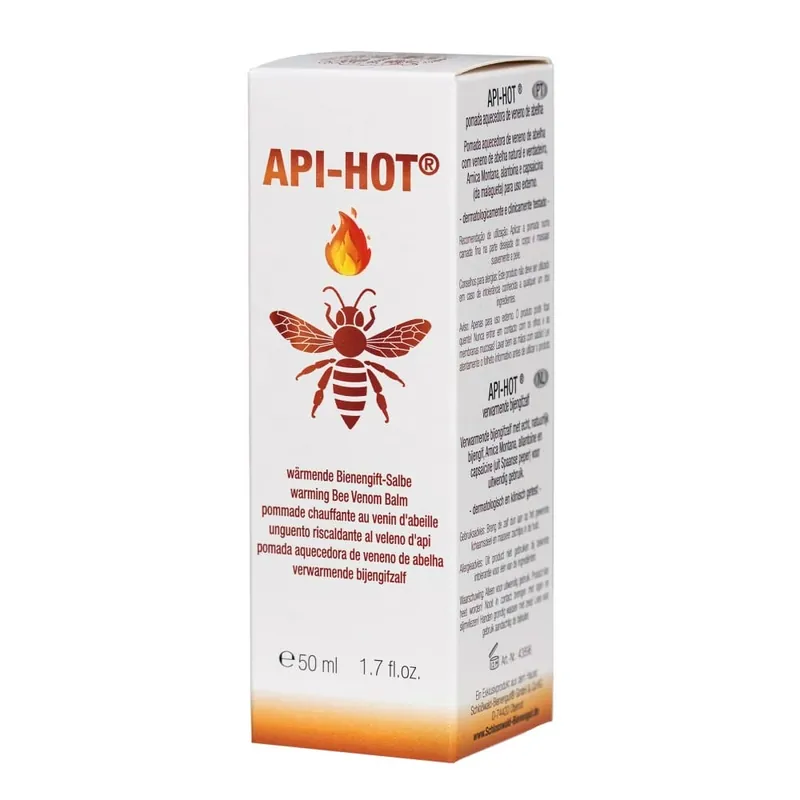 Super-Preis API-HOT Bienengift-Salbe Kräuterölen wärmend (50 ml)