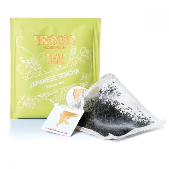 Sirocco Japanese Sencha in Bio-Sachets (20 Teebeutel) Sichere Zahlung