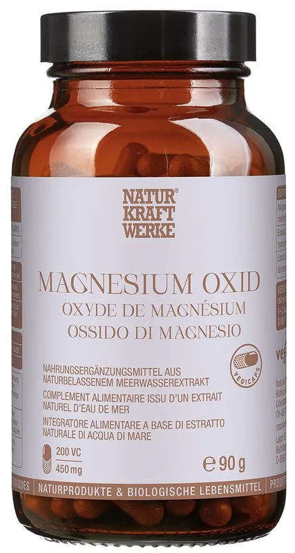Naturkraftwerke Magnesium Oxid (150 Kapseln) Nur Heute