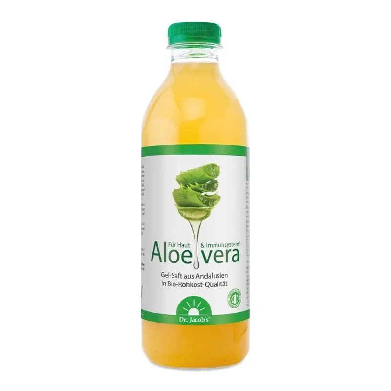 DR. JACOB‘S Aloe-vera-Gel-Saft Bio Rohkost (1 lt) Sonderaktion