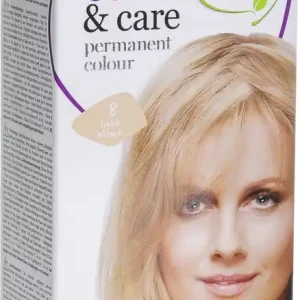 Hairwonder Colour & Care 8 hell blond (Packung) Expressversand
