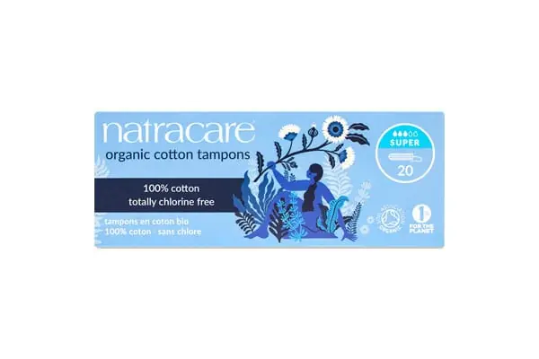Zertifiziert Natracare Tampons 20 Stk. (Super)