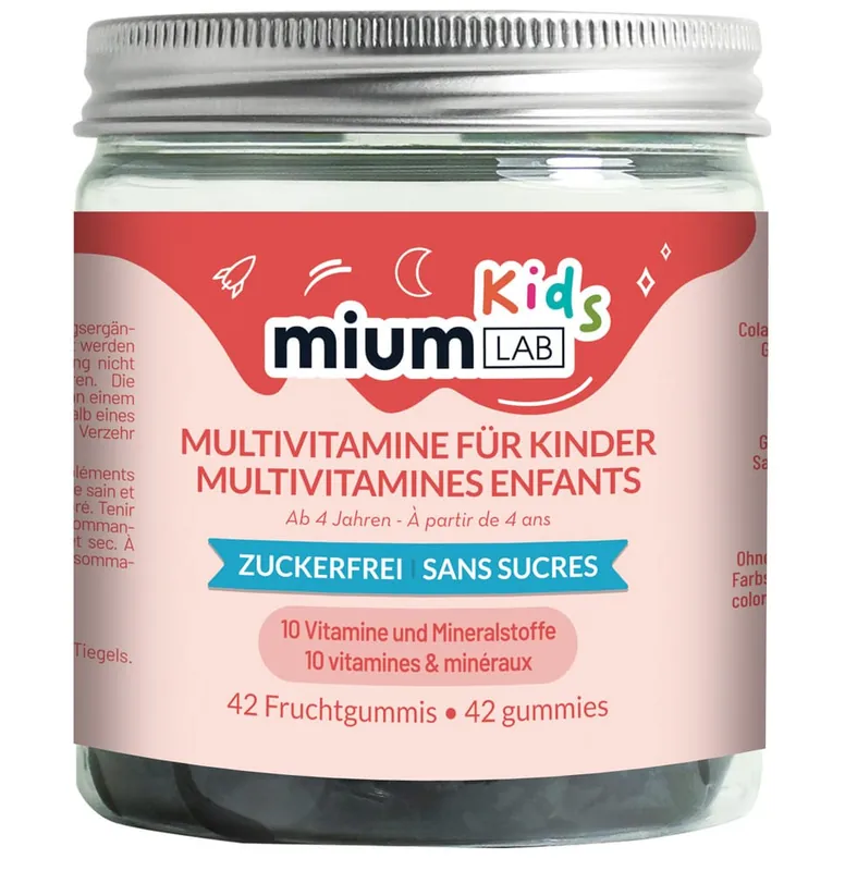 MiumLAB Fruchtgummies Kinder (42 Stk.) Saisonangebot