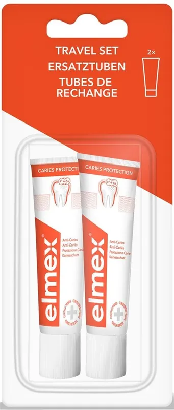 Elmex Kariesschutz Zahnpasta (2 x 12 ml) Expressversand