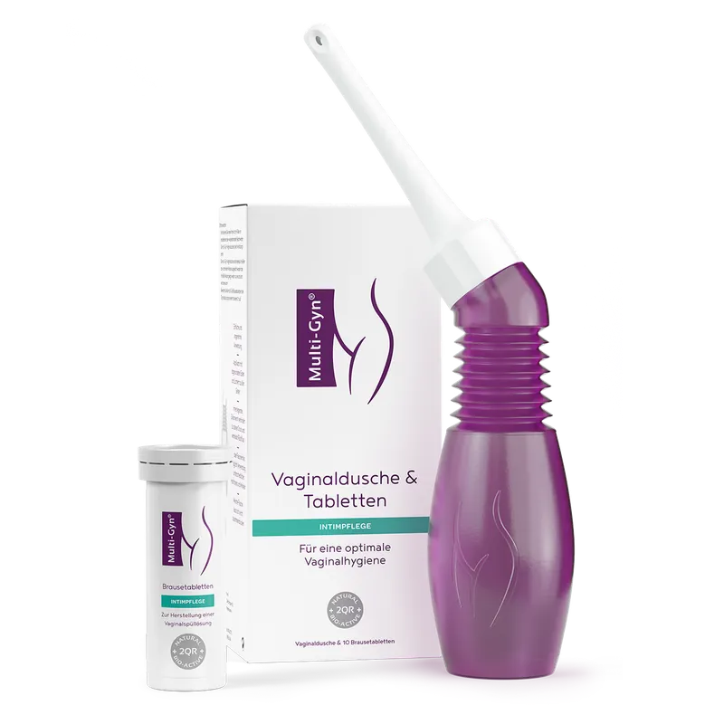 Multi-Gyn Vaginaldusche (Vaginaldusche inklusiv 10 Brausetabletten) Versand Am Gleichen Tag
