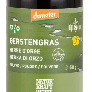 Naturkraftwerke Gerstengras CH Demeter (50 gramm Pulver) Neuheit
