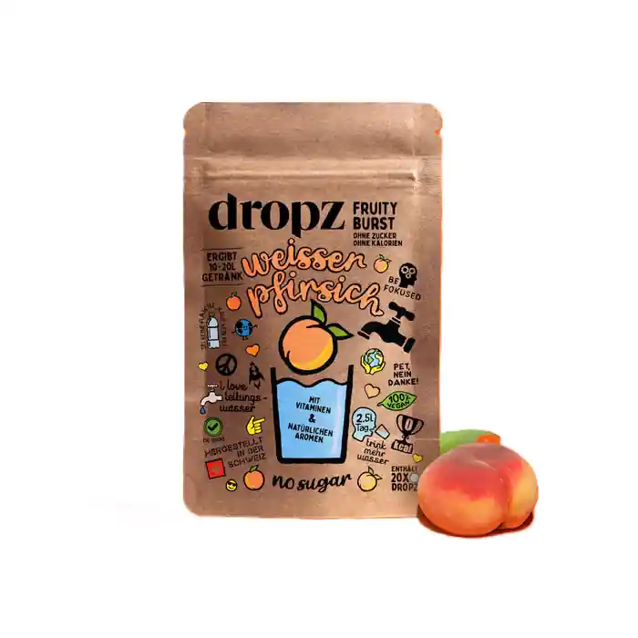dropz Weisser Pfirsich (20 Dropz) Top-Seller