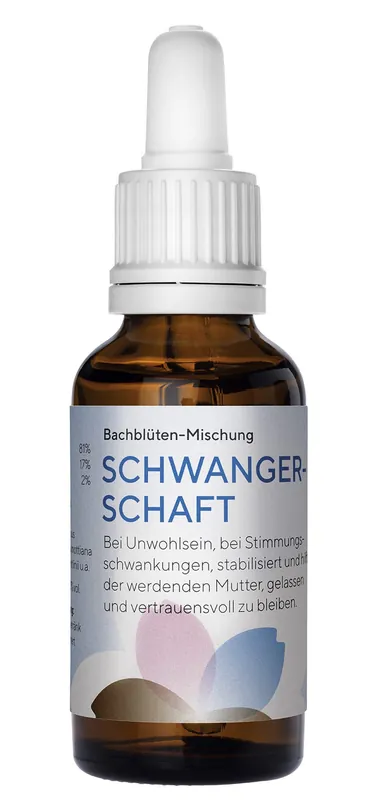 Phytodor Bachblüten Mischung Schwangerschaft (30 ml) Solange Der Vorrat Reicht