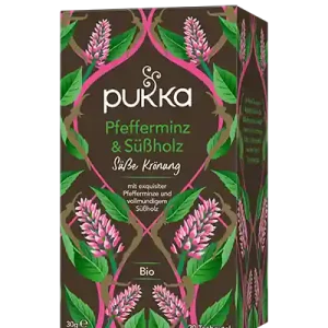 Bestpreis Pukka Tee Pfefferminze und Süssholz Bio Btl. (20 Btl.)