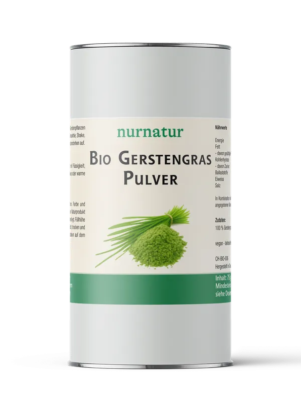 Bio Gerstengras Pulver (75 Gramm) Nur Für Kurze Zeit