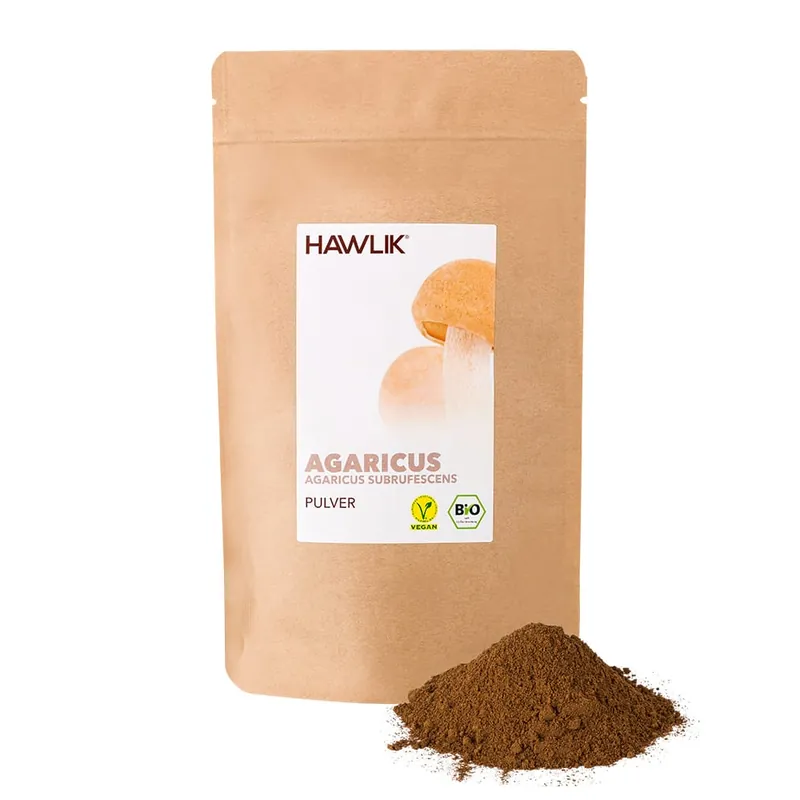 Hawlik Bio Agaricus Pulver (100 g) Neu Im Sortiment