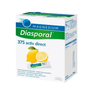 Jetzt Bestellen Magnesium Diasporal Activ direkt Zitrone (20 Sticks)