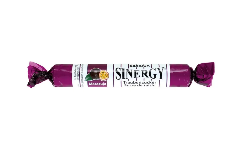 SINERGY Traubenzucker 40 g (Maracuja) Super-Preis