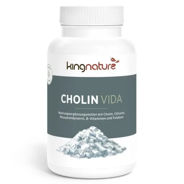 Preisreduziert Kingnature Cholin Vida (90 Kapseln)