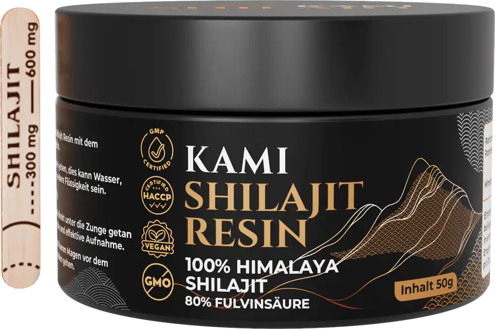 Kami Shilajit Resin (50 Gramm) Solange Der Vorrat Reicht