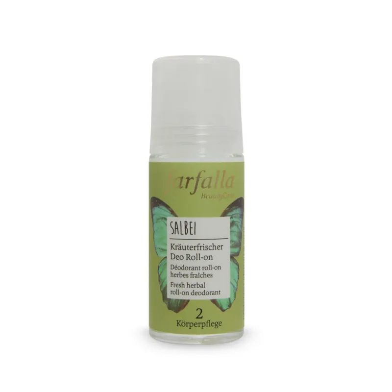 Must-Have Farfalla Kräuter Deo Roll-on Salbei (50 ml)