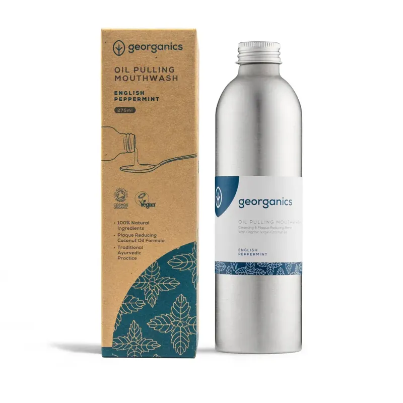 Sonderaktion Georganics Oil Pulling Mouthwash Peppermint (275 ml)