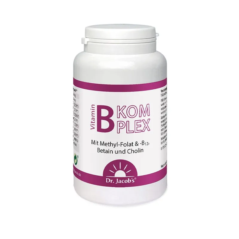 DR. JACOB‘S Vitamin-B-Komplex (120 Kapseln) Expressversand