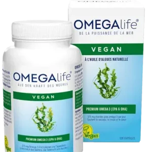 Omega life® Algenöl Kapseln (120 Kapseln) Preisreduziert