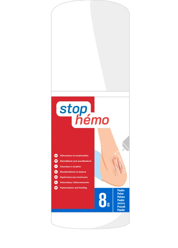 Stop Hemo Blutstillender Puder (8 Gramm) Neu Im Sortiment
