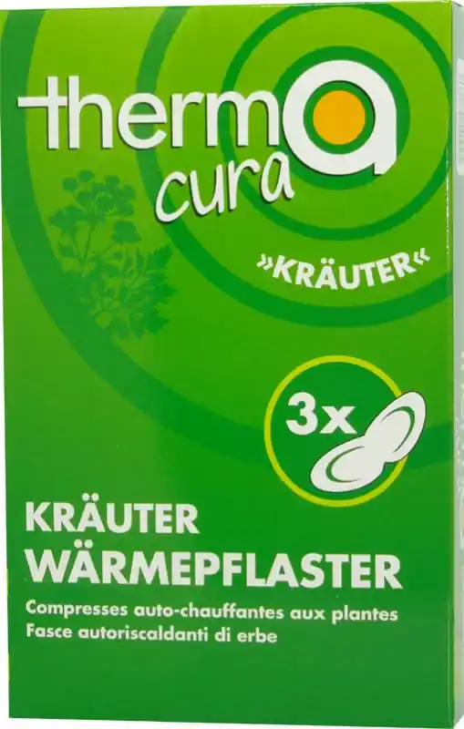 Thermacura Kräuter Wärmepflaster (3 Pflaster) Schneller Versand