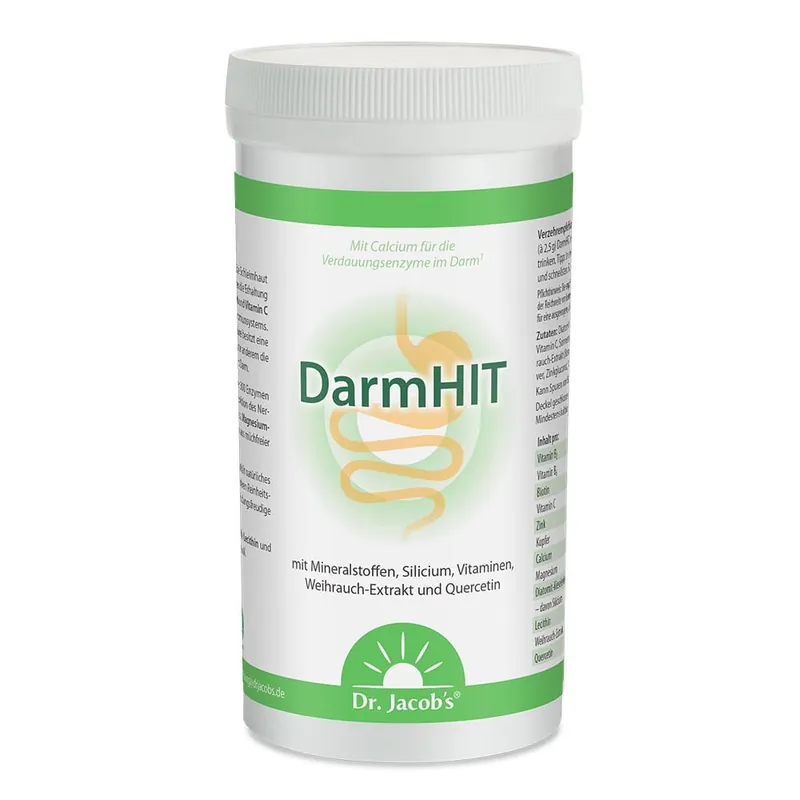 DR. JACOB‘S DarmHIT Kieselerde Plv (210 g) Schneller Versand