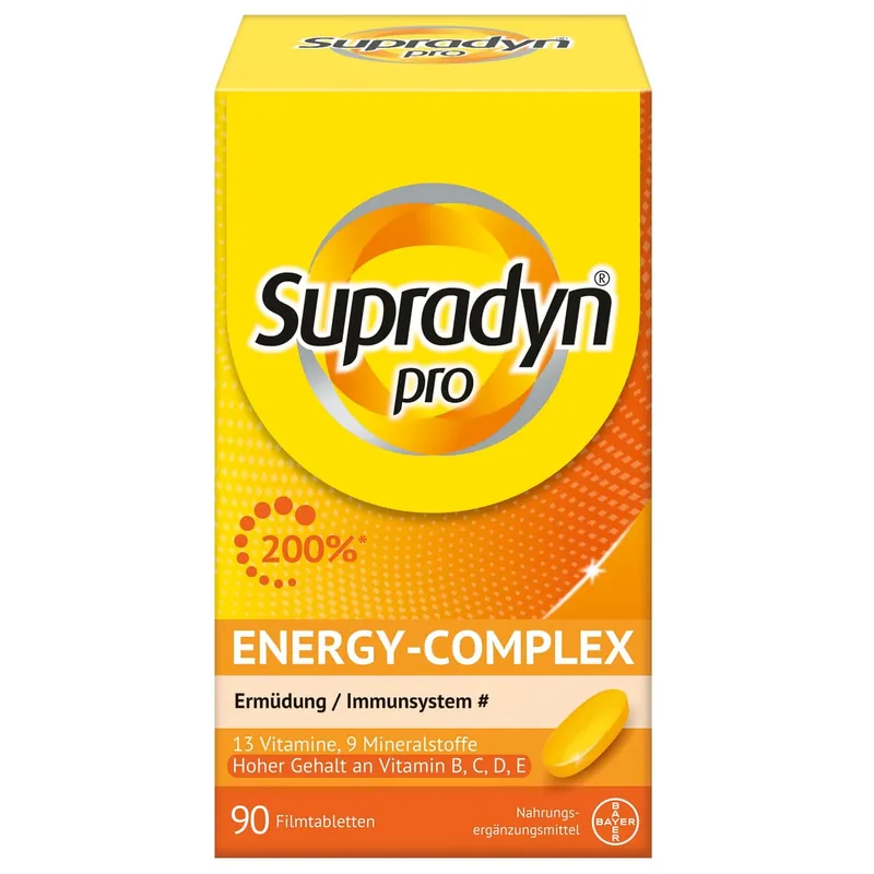 Supradyn pro energy-complex Filmtabletten (90 Tabletten) Garantierte Lieferung