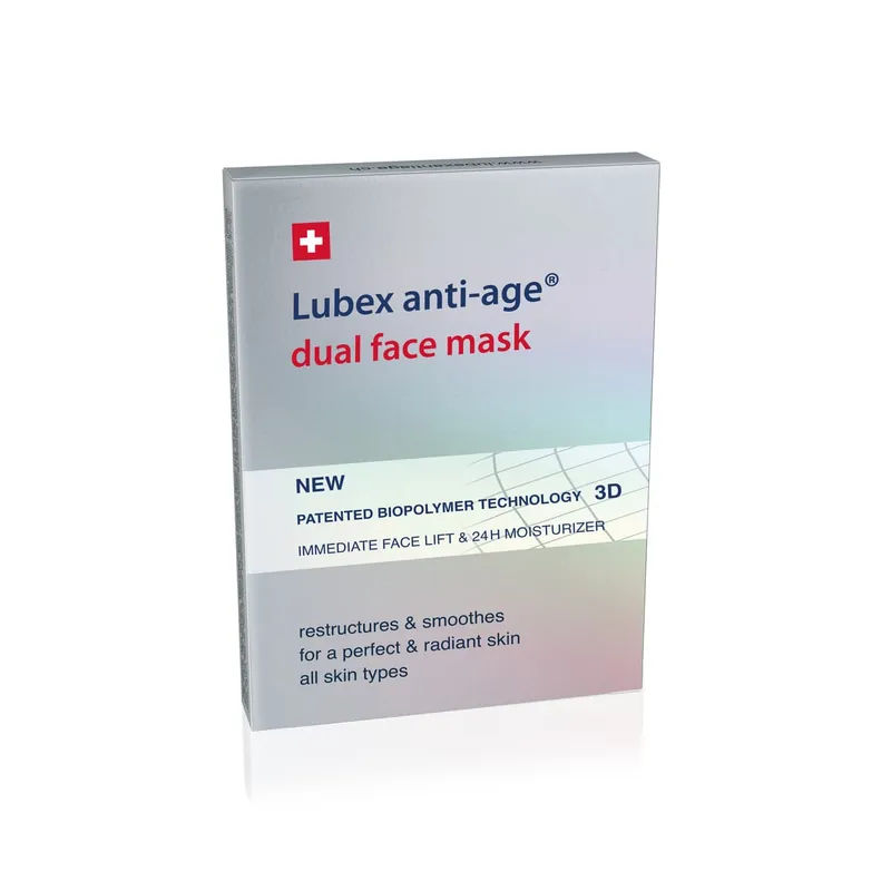 Lubex anti-age dual face mask (4 Stück) Günstig