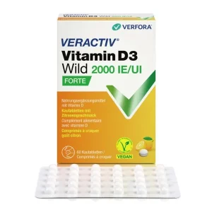Preis Gesenkt VERACTIV Vit D3 Wild Kautabl 2000 IE (60 Stück)