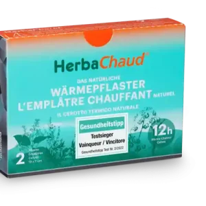 Markenprodukt HerbaChaud Wärmepflaster (2 Pflaster 19cm x 7cm)