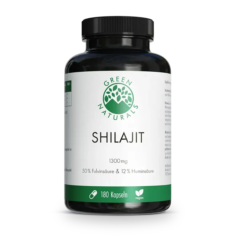 Billig Green Naturals Shilajit (180 Kapseln)