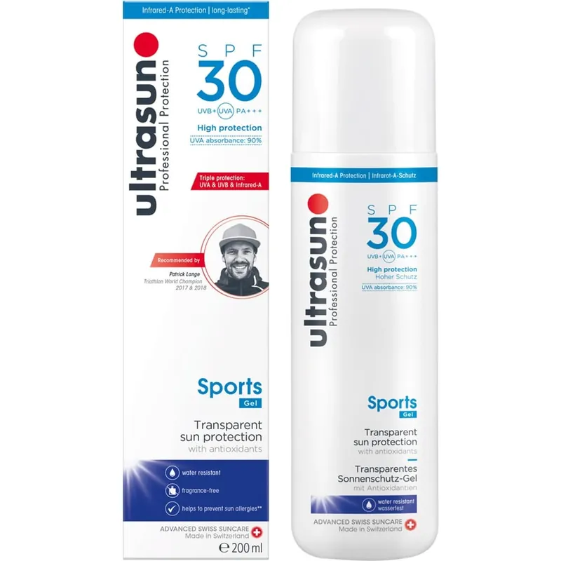 Mega-Angebot Ultrasun Sports Gel SPF30 (Flasche 200 ml)