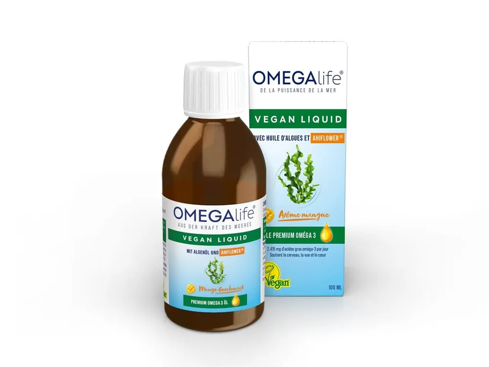 Nur Für Kurze Zeit OMEGA life® Vegan Liquid mit Algenöl (100 ml)