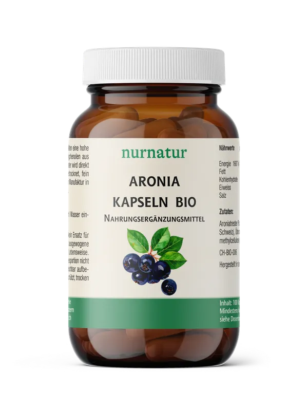 Preis Gesenkt Aronia Kapseln Bio (100 Kapseln)